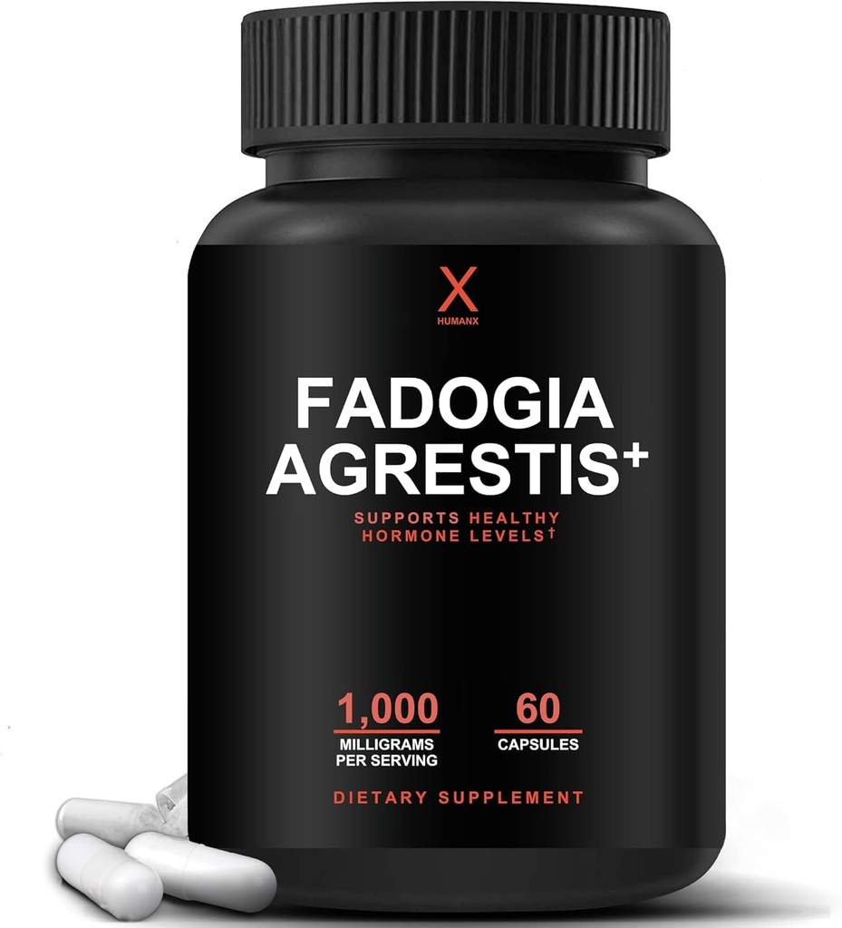 HUMANX Fadogia Agrestis, Tongkat Ali & Beta Ecdysterone 1000mg - USA Third Party Tested Supplement - Powerful Extracts to Support Athletic Performance & Muscle Mass - Veggie Capsules Supplements 2