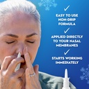 Mucinex Sinus-Max Nasal Spray Decongestant, 12 Hour Over-The-Counter Medication Nose Spray for Sinus Relief, Nasal Decongestants for Adults, Cooling Menthol, 0.75 Fl Oz (Pack of 3) 4