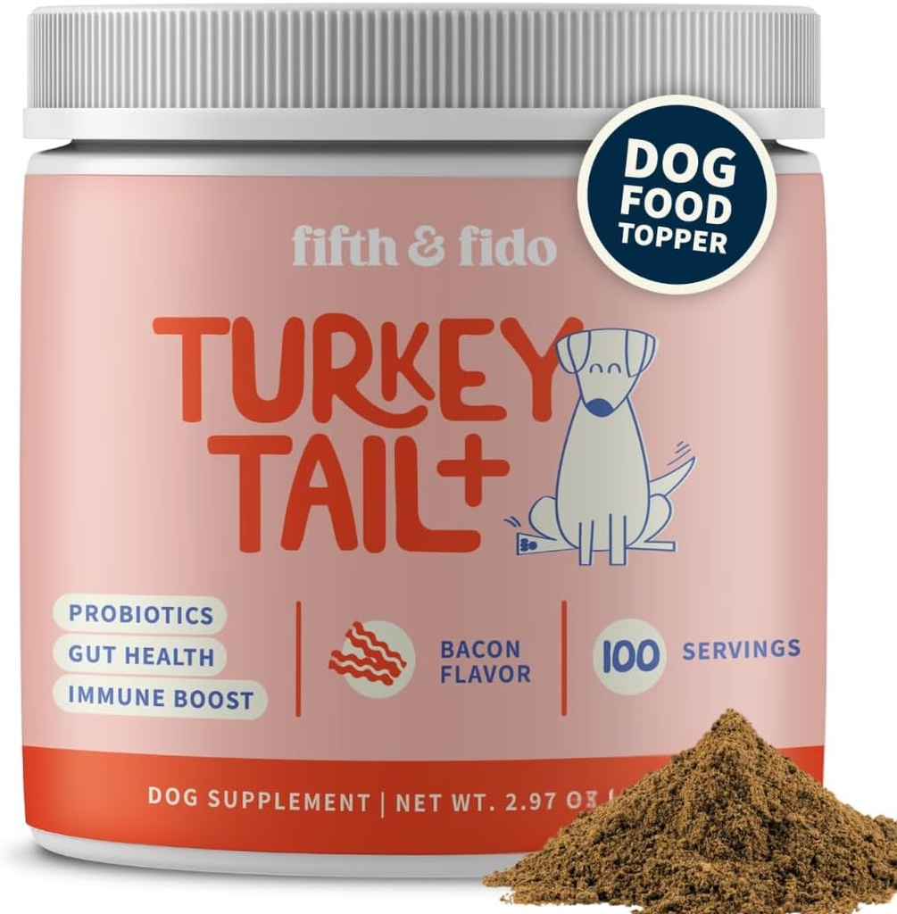 Turkey Tail Mushroom for Dogs – Lipoma Treatment for Dogs – Mushroom Supplement for Lumps and Bumps - Dog Wart Remover - Dog Probiotic Mushroom Powder 2