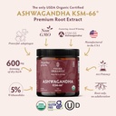TRIBE ORGANICS Balance Duo - KSM-66 Ashwagandha 120ct + Turmeric Curcumin C3 Complex 120ct 4
