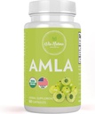 Amla Capsules 1000mg | Organic Herbal Supplement | Natural Source of Vitamin C | 60 Capsules 2