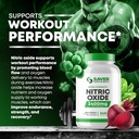 Nitric Oxide Supplement 2400mg with L-Arginine, L-Citrulline and Beet Root Extract, 240 Capsules 6