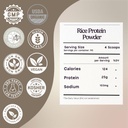 Zen Principle Organic Brown Rice Protein 6 LB. USDA Certified Organic. Unflavored. Non-GMO. Vegan. 3