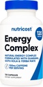 Nutricost Natural Energy Pills Complex 120 Capsules, 100mg Caffeine - Gluten Free - Non-GMO 2