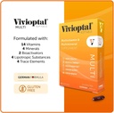 Vivioptal Multi 30 Softgels, Multivitamin & Multimineral, Gluten Free, German Formula 6