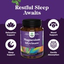 Bundle of Pure Magnesium Glycinate 400mg Per Serving for Mood Sleep and Relaxation 240ct and Extra Strength Zinc Gummies for Adults - Immunity Gummies for Adults 5