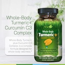 Irwin Naturals Whole-Body Turmeric+ - 60 Liquid Softgels - BioPerine Complex Enhanced Absorption - 30 Total Servings 6