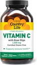 Country Life Time Release Vitamin C with Rose Hips, Supports Immune Health, 1,000mg, 250 Tablets, Certified Gluten Free, Certified Vegan 2
