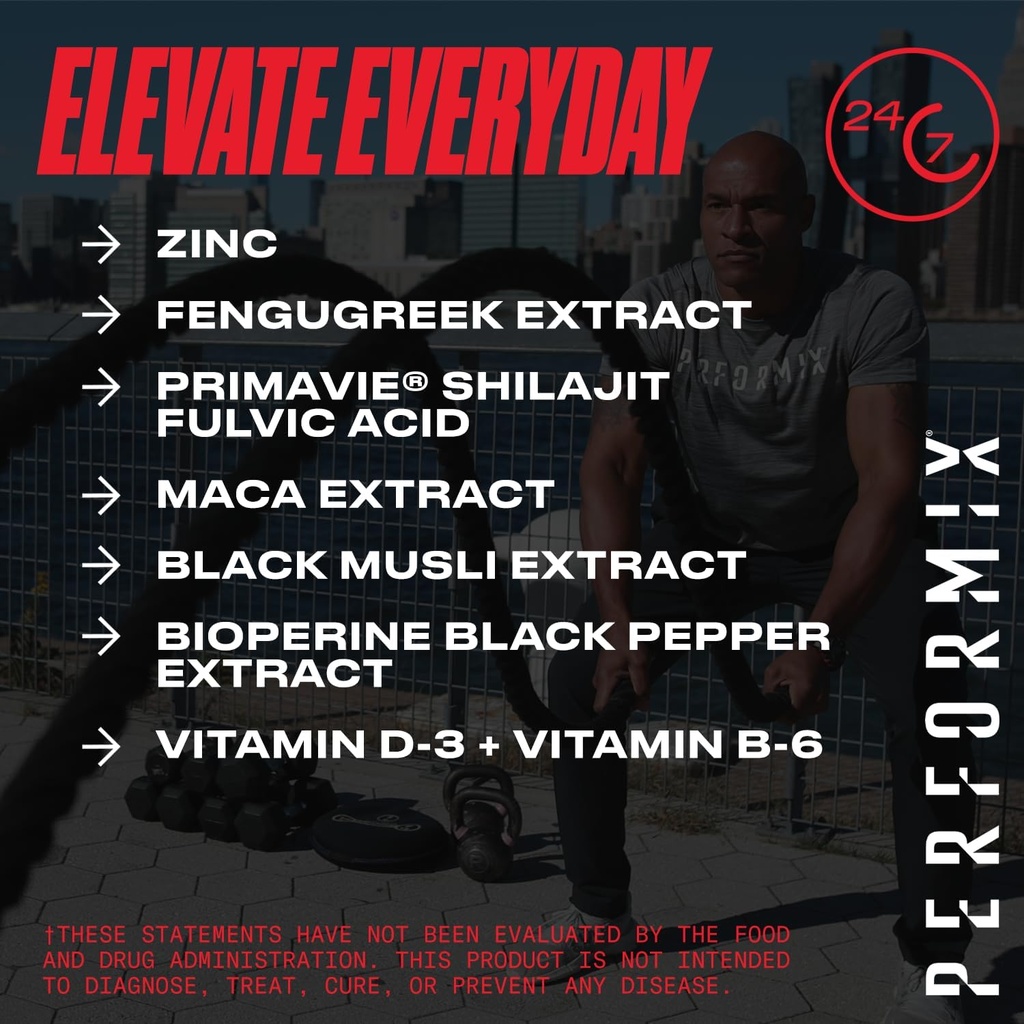 PERFORMIX - Super Male T - Testosterone Booster - Increase Strength & Muscle - Promotes Endurance, Stamina, Libido, Mood & Mental Clarity - Mass Gainer - 26 Servings 5