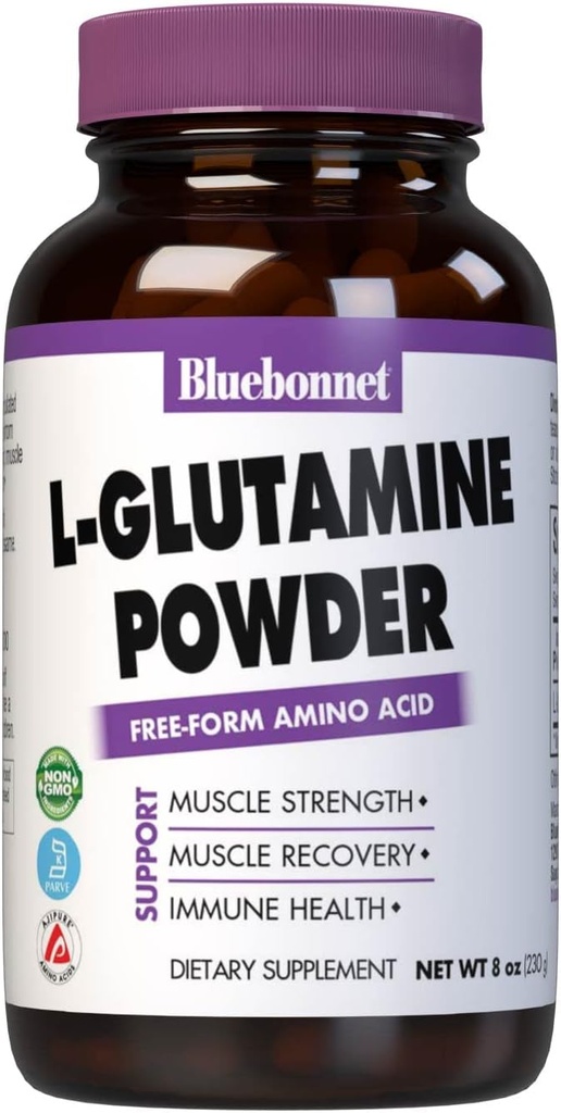 Bluebonnet Nutrition L-glutamine Powder, 8 Ounce 2