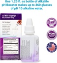 Alkalife Alkaline Water Drops | The First Patented Alkalizing pH Booster w/Minerals & Electrolytes | Balance pH, Neutralize Acid, Immune Support, Peak Performance, Detox, Overall Wellness - Pack of 2 4
