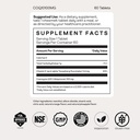 Nuray COQ10 100mg and Vitamin E Chewable Tablets - Quick Dissolving Orange Flavored Energy Supplements - Supports Heart Health & Liver Function - 60 Count, Vegetarian, Gluten Free 5