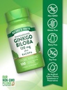 Nature's Truth Ginkgo Biloba 120mg | Plus Bacopa | 100 Quick Release Capsules | Standardized Extract | Non-GMO and Gluten Free Supplement 4