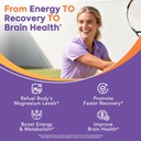 Magnesium Malate Capsules 410mg, Magnesium Supplement, Chelated, High Absorption, Energy Production & Contraction Support, Mineral for Children, Teenagers, and Adults, 90 Vegan Capsules 5