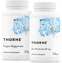 THORNE - Trace Minerals Bundle - Zinc Picolinate and Copper Bisglycinate - Essentials for Wellness - 60 Servings 2