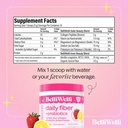 Daily Fiber Supplement Bundle with Collagen, Probiotics & Electrolytes - Peach Mango & Strawberry Lemonade Flavors - Supports Digestive Health, Debloating, Gut & Hormone Balance - 32 Servings Total 4
