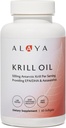 Alaya Naturals - Antarctic Krill Oil 500mg Supplement with Phospholipids, EPA/DHA Omega 3 & Astaxanthin - Non-GMO - PCB Tested Krill Oil - 60 Softgels 2