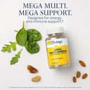 Solaray Mega Multi Mineral (25 Servings, 100 Capsules) 4