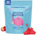 JoySpring Genius Kids Focus Gummies – Natural Herbal Brain Supplement for Kids | Vegan, Gluten-Free, Sugar-Free with Bacopa, Gotu Kola, Rhodiola – 60 Count 2