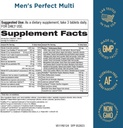 Purity Products Men's Perfect Multi from Vitamins, Minerals and Phytonutrients - Promotes Energy, Vitality and Stamina - Easy to Swallow - 90 Tablets 3