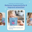 JoySpring Genius Kids Focus Gummies – Natural Herbal Brain Supplement for Kids | Vegan, Gluten-Free, Sugar-Free with Bacopa, Gotu Kola, Rhodiola – 60 Count 5