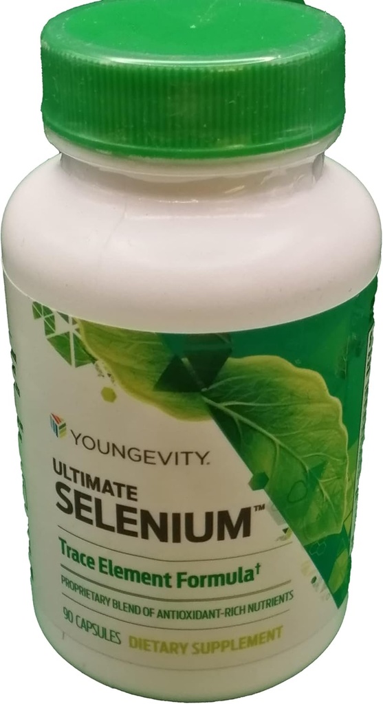 Youngevity Ultimate Selenium + Cofactors - Essential Mineral Supplement for Immune Support, Antioxidant Defense, Thyroid Function, and Cellular Health (I-selenomethionine) - (90 Capsules) 2