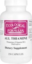 Ecological Formulas Allithiamine Vitamin B1 Capsule, 50 mg, 250 Count 2
