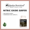 Remedy’s Nutrition Nitric Oxide Surfer | 1,000 mg, 120 Vegan Capsules Dietary Supplement | Two Month Supply 4