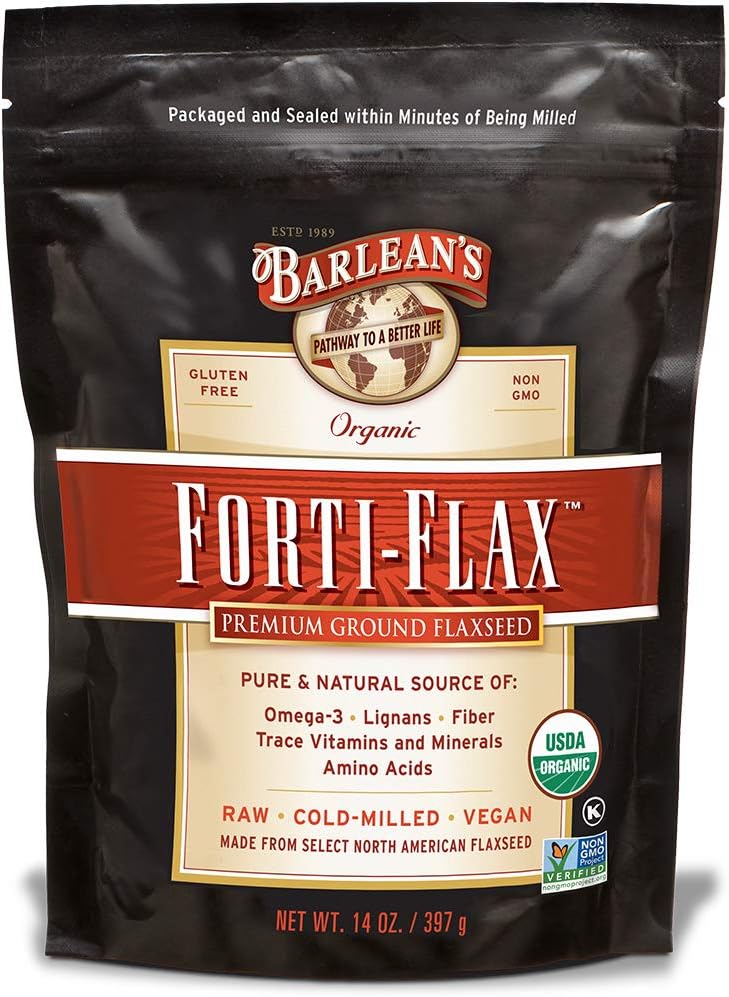 Barleans, Forti Flax Organic, 14 Ounce 2