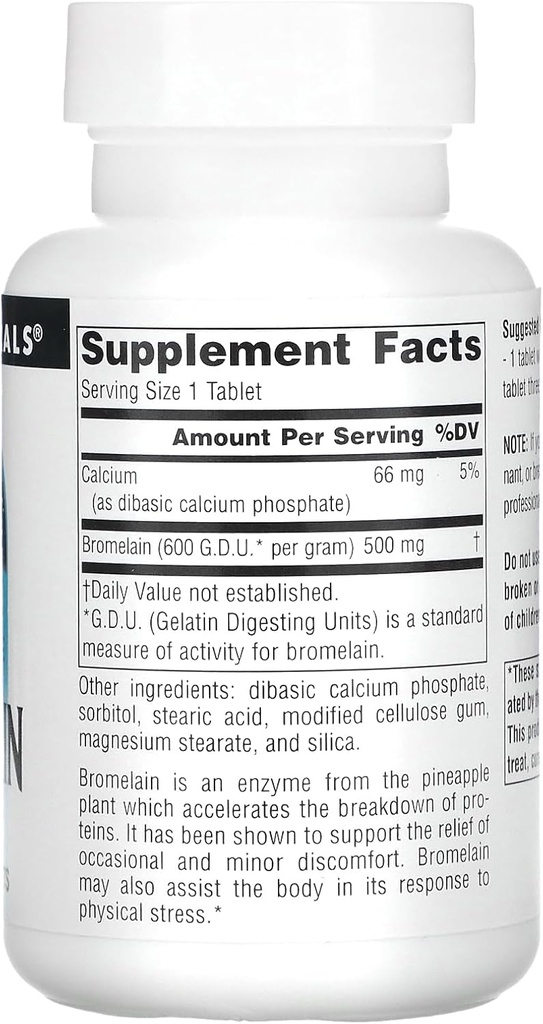 Source Naturals Bromelain 500 mg, 120 Count 3