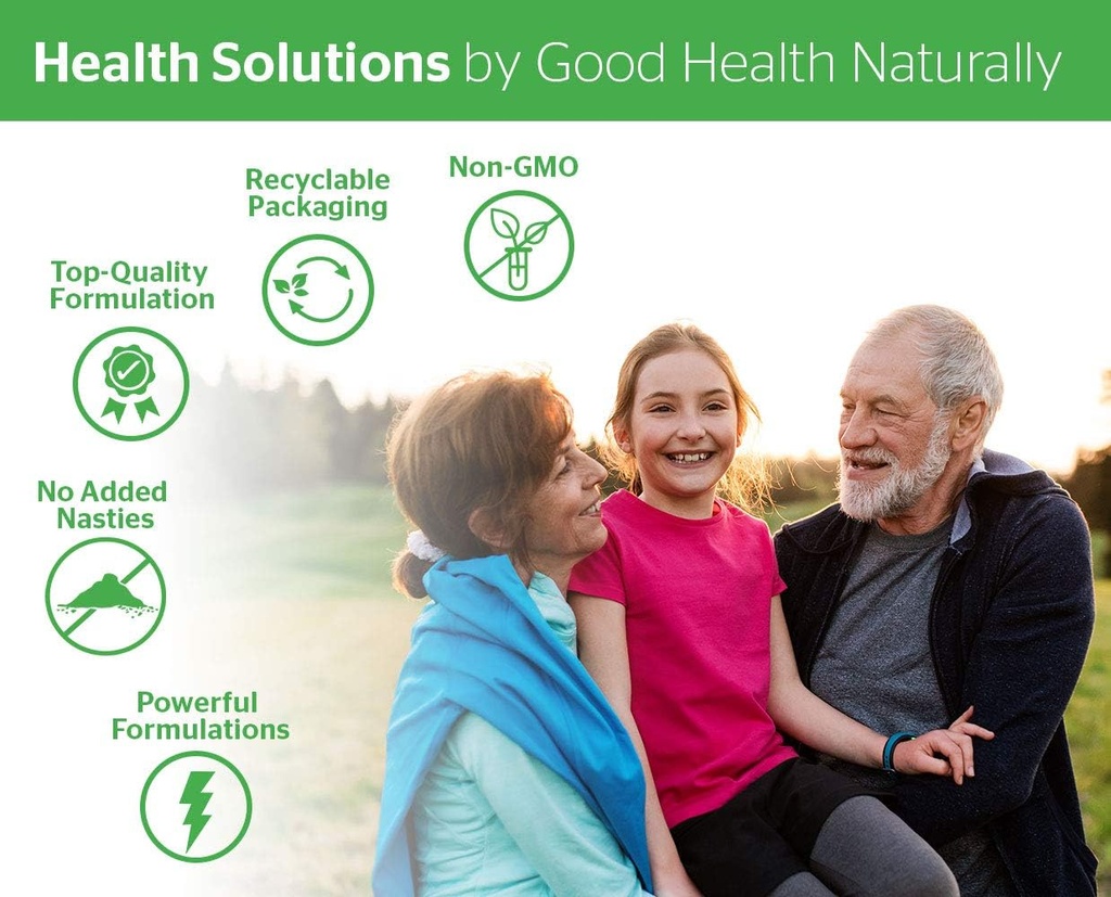 Active Life Capsules - Daily Multivitamin Supplements for Immune System | 180 Capsules - Good Health Naturally 6