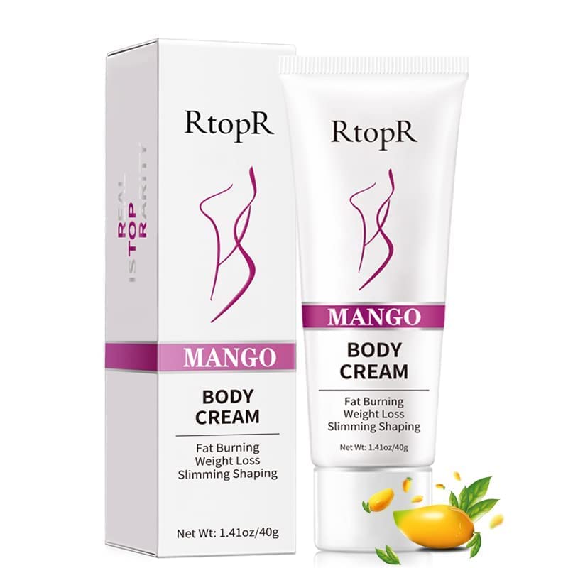 Barrier Mango Anti Cellulite Weight Loss Slimming Cream Stomach Fat Burner Natural Ingredients Legs, Arms, Thigh And Waist Fat, Anti Cellulite, Quick Slimming Women [packof 2] 40 Gm 2