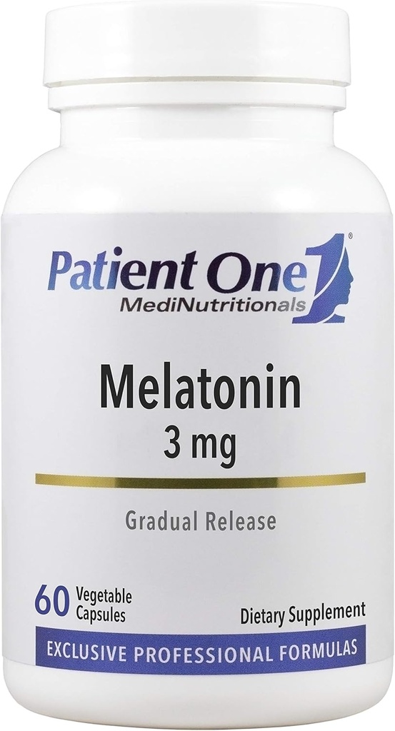 Patient 1 Melatonin 3 mg Extended Release Depoter 124; Support to Support Restful Sleep and Relaxation *