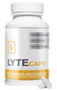 LyteLine Electrolyte Kapsler - 60 Vegetariske Kapsler til Alvorlig Rehydrering, Krampe, Dehydrering - Magnesium, Kalium, Natrium, Zink - Gratis Gluten, Dairy, Nuts
