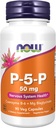 Now Foods Supplements, P- 5- P 50 mg med Coenzym B- 6 + Mg Bisglycinate, 90 Veg kapsler