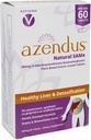 Azendus Natural SAM- e for lever sundhed 60 greve, 400mg, 1 Anbefalet form, Pure, Natural, Stabil, Pharmaceutical Grade Samme, Hurtig Absorption