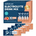 Venture Pal High Sodium Sugar Free Electrolytes Powder Packet - Hydration Packets med Vitamin, Natrium & Kalium- 124; Zero Calories