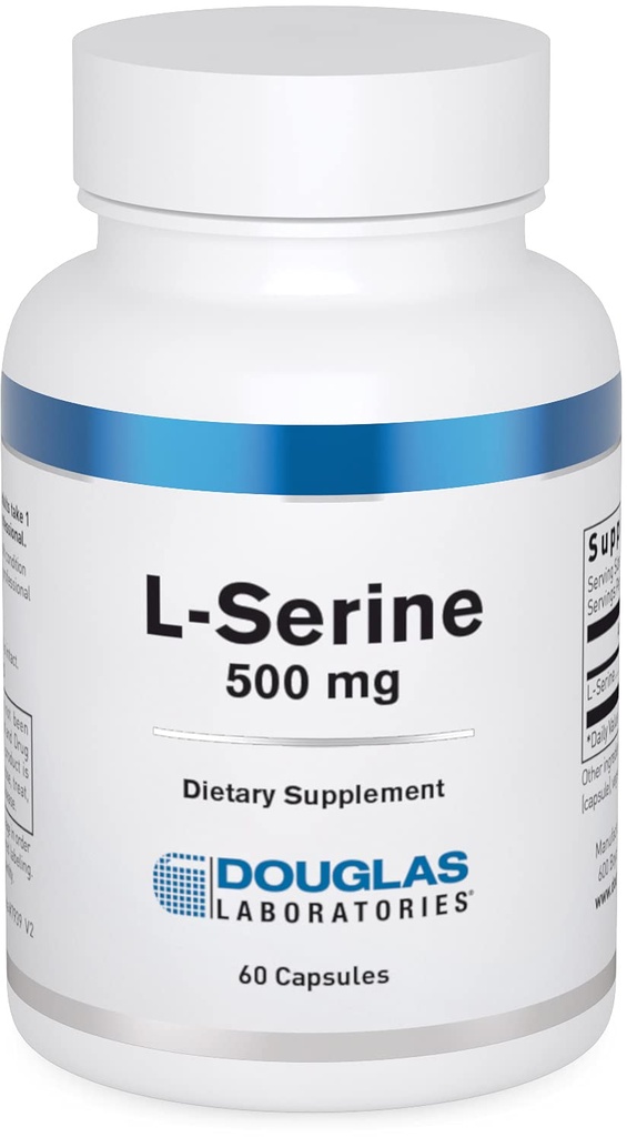 Douglas Laboratories L- Serine Dex124; Aminosyretilskud til hjerte og hjerne sundhed og muskeltræning *