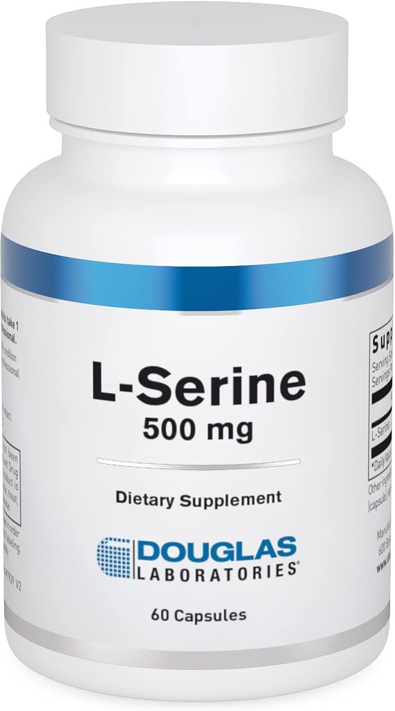 Douglas Laboratories L- Serine Dex124; Aminosyretilskud til hjerte og hjerne sundhed og muskeltræning *