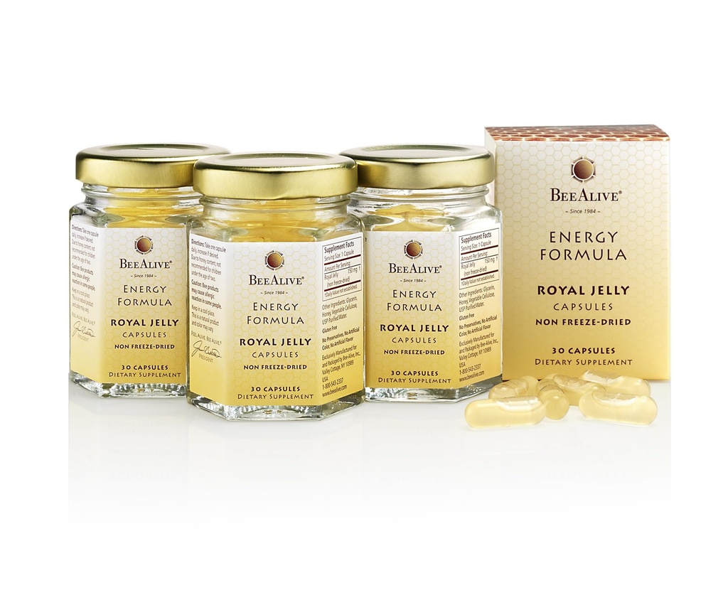 Kongelige Jelly kapsler - 3 måneders forsyning