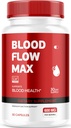 LIVORKA Blood Flow Max, Blood Flow Max Kapsler, Blood Flow Max Blood Support, Blood Flow Max, Blood Flow Kapsler for generall Wellness, Blood Flow Max Pills, 30 Kapsler for 1 måned