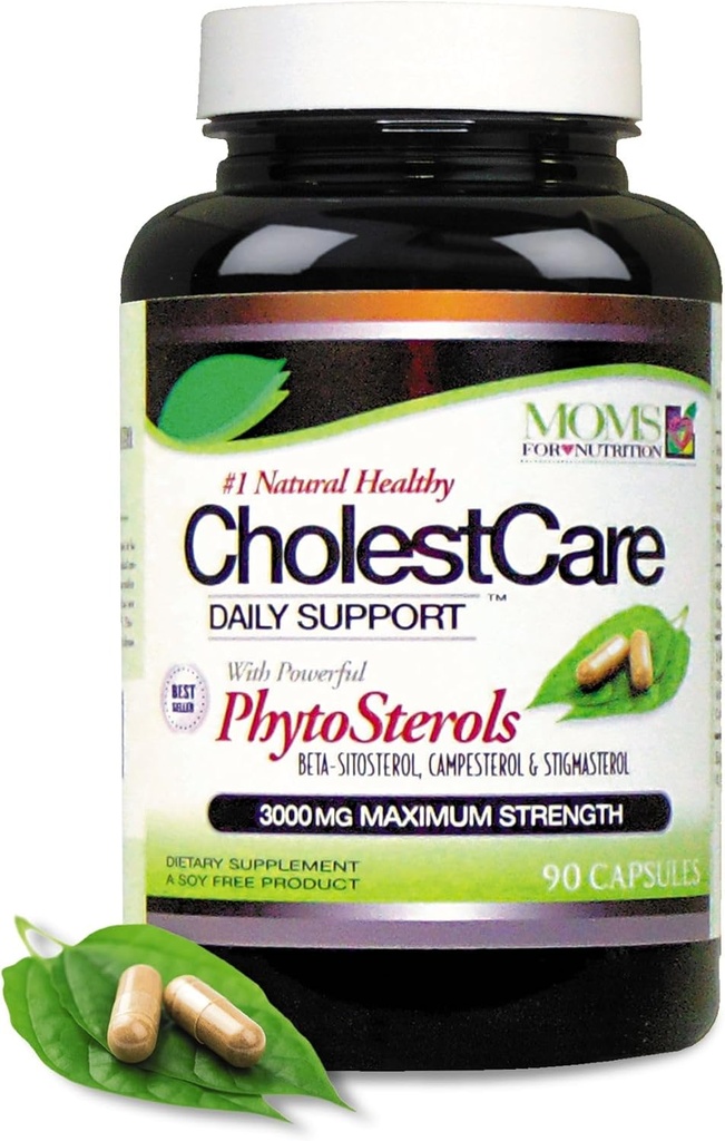 PlantSteroler - CholestCare - 3000MG Strength Gluten Free - 90 kapsler