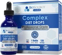 Complex Diet Drops - Bedste naturlige Drops til mænd og kvinder (1 flaske, 2 fl oz) - 30 dages forsyning