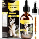 Hund Multivitamin Væske, 13-1 Hund Vitaminer Ekstra Styrke til at forbedre hundens fordøjelse, immunforsvar, hud, Coat, Ben, Joints Sundhed, 60 Ml Natur Hund Vitaminer og Kosttilskud til alle aldre Breed Sizes Hund