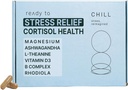 CHILL Stress Relief Supplement - Cortisol Sundhed for kvinder & mænd - Balanceret mad, afslapning og søvn - Magnesium, Ashwagandha, L- Theanine, B Complex - 60 kapsler 11 / 30 / 25 Udløb