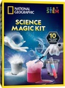 National Geographic Magic Chemistry Set - Science Kit for Kids med 10 fantastiske magiske tricks, STEM projekter og videnskabelige eksperimenter, Science Legetøj, stor gave til drenge og piger 8-12