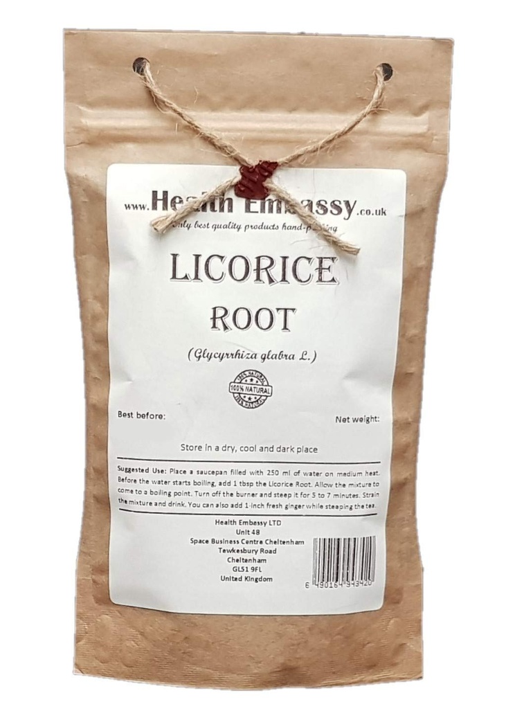 Health Embassy Lakrids Root Yep 124; Glycyrrhiza Glabra Yep 124; Urtete (50g)