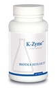 Bioetik forskning K Zyme ™ Kalium, 99 mg, Understøtter cardiovaskulær funktion, elektrolytbalance, nerveoverførsel, Muskelaktivitet, Superoxide Dismutase, Catalase.100 Tabletter