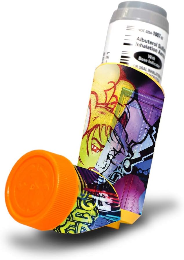 MightySkins hud til Provenul HFA Asthma Inhaler - Mixtape Note 124; Beskyttende, holdbart, og Unique Vinyl Decal wrap Cover Note 124; Let at påføre, fjerne og ændre stilarter