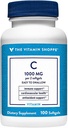Den Vitamin Shoppe C-vitamin 1.000MG, Let at synke, Antioxidant, der understøtter immunforsvar og hjerte-kar-sundhed (100 Softgels)